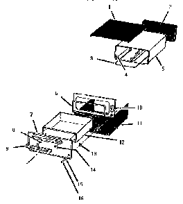 Body Parts Diagram and Parts List for WD24WC  Thermador Warming Drawer