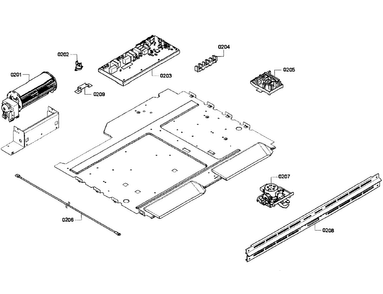 Pcb's Asy Diagram and Parts List for HBL3450UC 08 Bosch Wall Oven