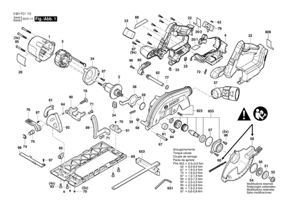 Part Location Diagram of 1619P16991 Bosch Bracket