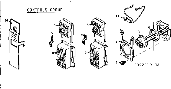 Functional Replacement Parts Diagram and Parts List for 153322610  Kenmore Water Heater