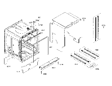 Tub/sealing Diagram and Parts List for SHP865WF2N 01 Bosch Dishwasher