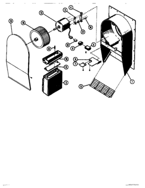 03 - VENTILATOR INTAKE Diagram and Parts List for CV2136  Bosch Range