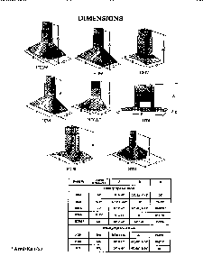 Section 2 Diagram and Parts List for HDI48  Thermador Range Hood