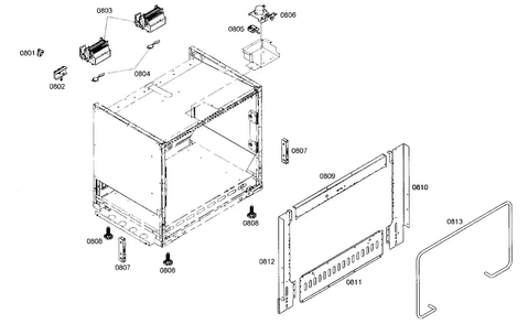 Part Location Diagram of 00447381 Bosch PLATE