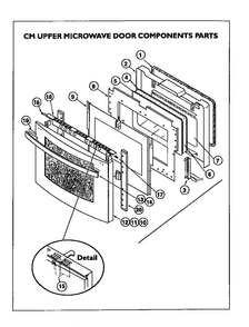 Part Location Diagram of 00414543 Bosch SEAL-DOOR