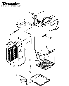 Series 05 All Models Diagram and Parts List for TSS42QBW  Thermador Refrigerator