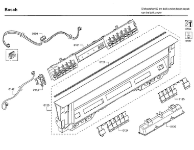 Part Location Diagram of 12016748 Bosch PUSH BUTTON SET