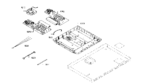 Pcb assy Diagram and Parts List for HIIP054U 01 Bosch Range