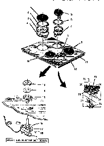 Eiicv30 Diagram and Parts List for EIICV30  Thermador Cooktop