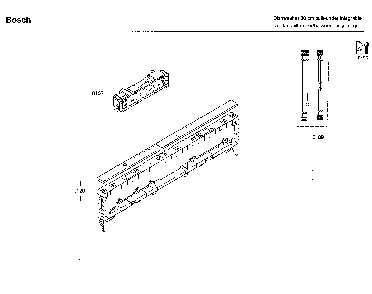 Control panel Diagram and Parts List for SHV9PT53UC B3 Bosch Dishwasher