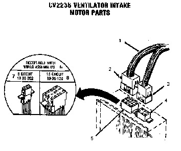 Section 7 Diagram and Parts List for CVSE36B  Thermador Cooktop