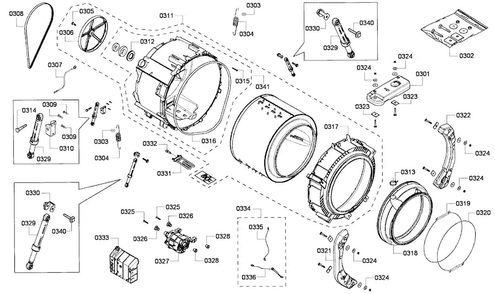 Part Location Diagram of 00616421 Bosch Cable Harness