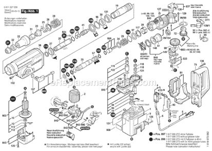 Part Location Diagram of 1614336043 Bosch Brush Guide