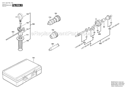 Part Location Diagram of 2607000186 Bosch Adapter
