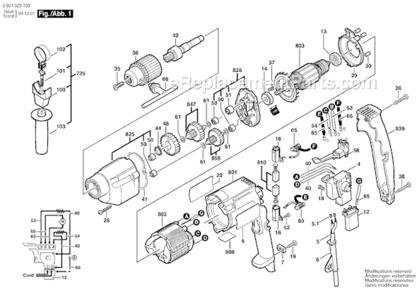 Part Location Diagram of 2604448103 Bosch Cable