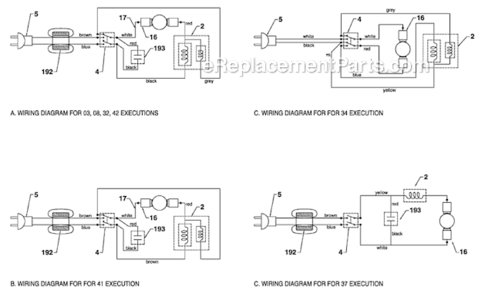 Page C Diagram and Parts List for GCM12  Bosch Miter Saw