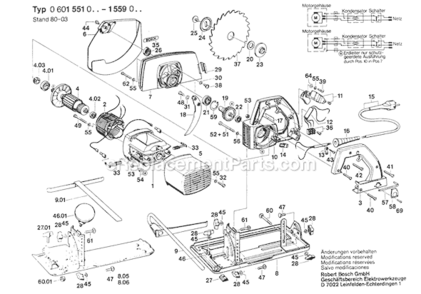 Part Location Diagram of 1609257000 Bosch Intermediate Flange