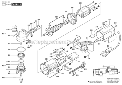 Part Location Diagram of 3607031208 Bosch Parts Set