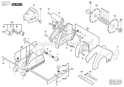Part Location Diagram of 3602305011 Bosch Push-Button