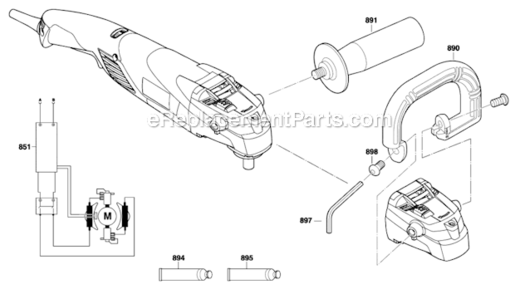 Part Location Diagram of 1615430020 Bosch Tool GREASE