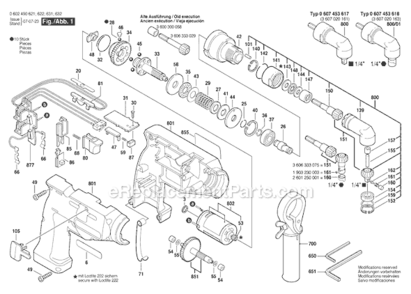 Part Location Diagram of 3607030294 Bosch Motor