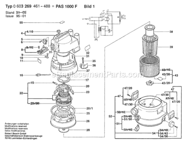 Part Location Diagram of 1609201706 Bosch On-Off Switch