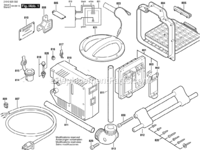 Page A Diagram and Parts List for PB10-CD 2610920592 Bosch Radio