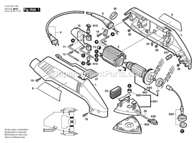 Part Location Diagram of 2608005068 Bosch Guide Piece