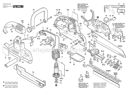 Part Location Diagram of 3604411038 Bosch Connecting Cable L=180 mm