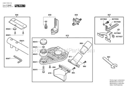 Part Location Diagram of 2609110607 Bosch Tool SCREW