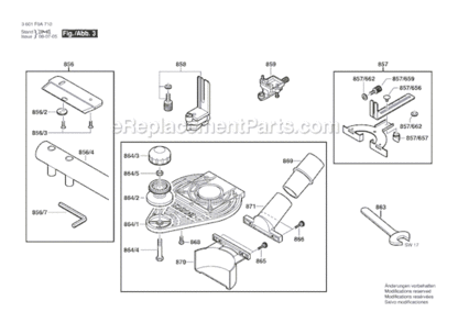 Page C Diagram and Parts List for PR20EVSK 3601F0A710 Bosch Router