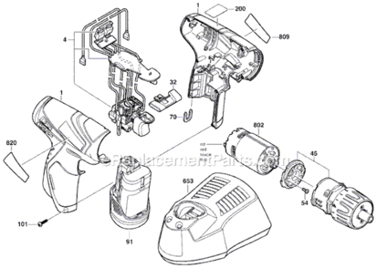 Part Location Diagram of 2601115245 Bosch Tool LABEL