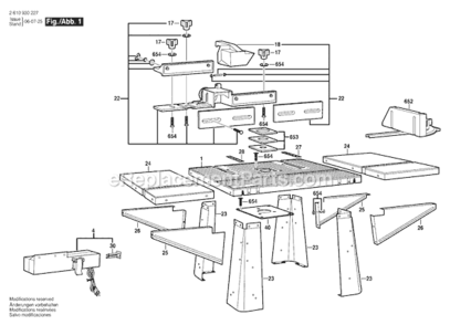 Part Location Diagram of 1609443886 Bosch Tool KEY