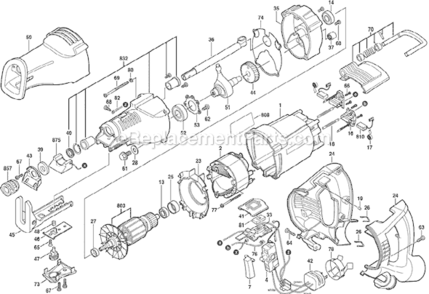 Part Location Diagram of 3604652500 Bosch Tool BRUSH SPRING