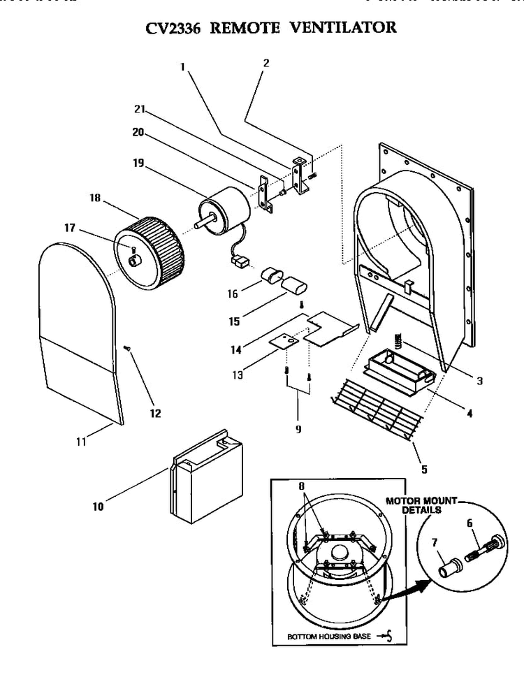 Section 16 Diagram and Parts List for SGNCV36GB  Thermador Cooktop