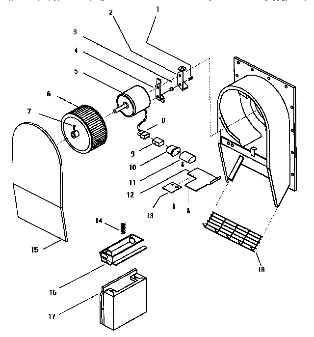 Section 16 Diagram and Parts List for GGSCV36  Thermador Cooktop