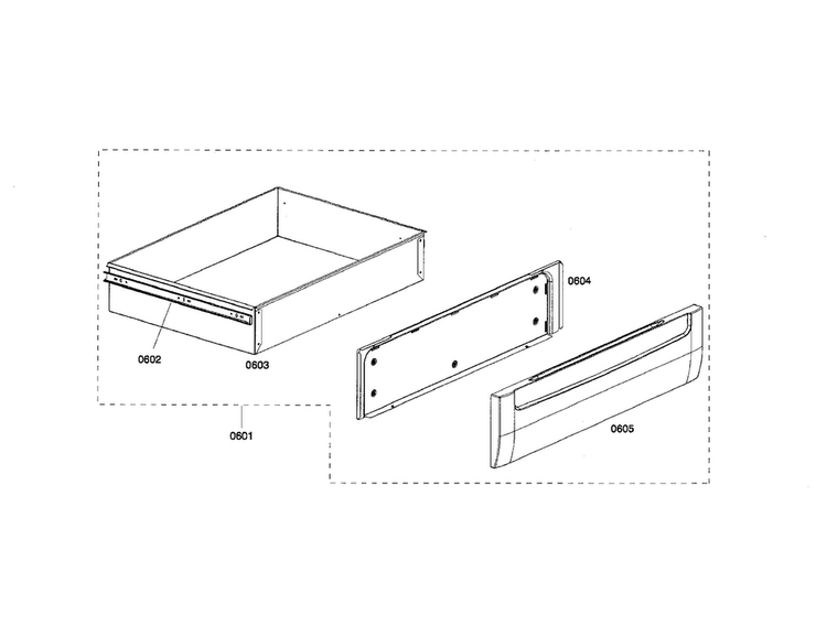 Shelf Diagram and Parts List for HGS445UC 01 Bosch Range