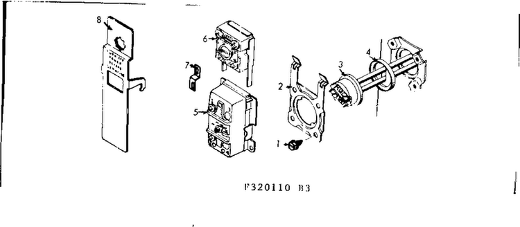 Functional Replacement Parts Diagram and Parts List for 153320110  Kenmore Water Heater