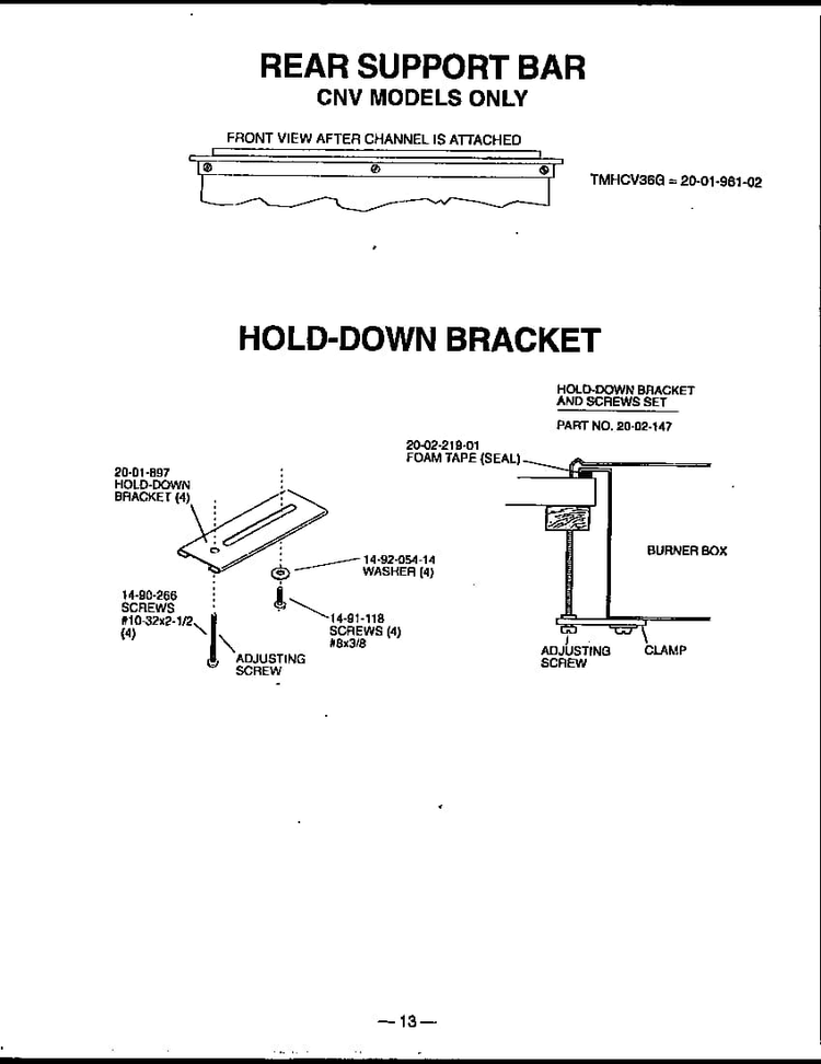 Series 02&03  All Models Diagram and Parts List for TSS42QBW  Thermador Refrigerator