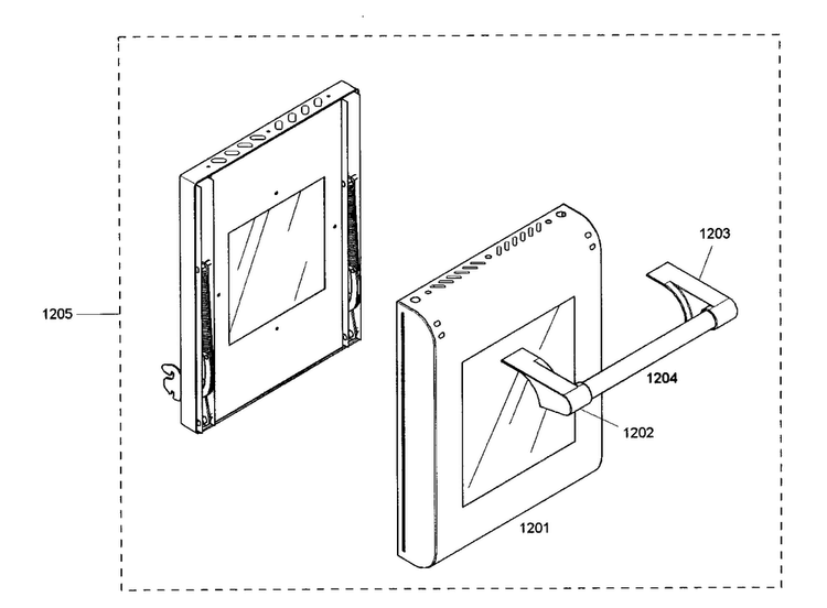 Small Door Diagram and Parts List for PRG486EDG01  Thermador Range