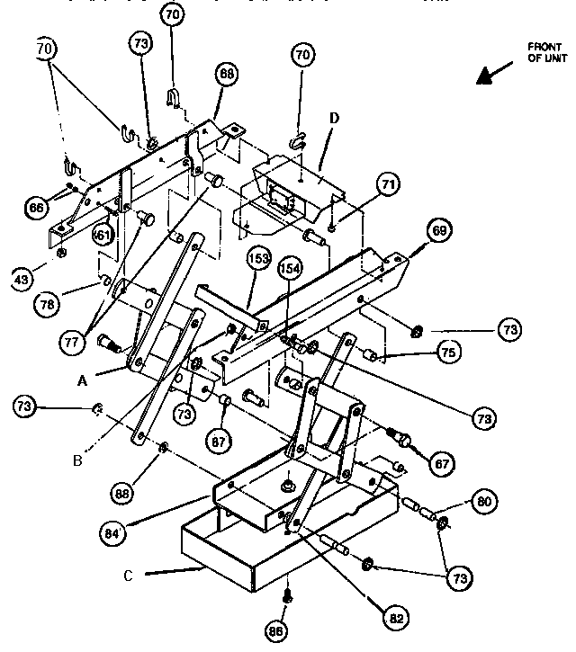 Ram Diagram and Parts List for TMC30B  Thermador Trash Compactor