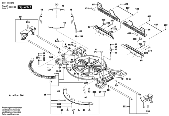 Bosch Gcm18v-12gdcn Diagram and Parts List for GCM18V-12GDCN  Bosch Miter Saw