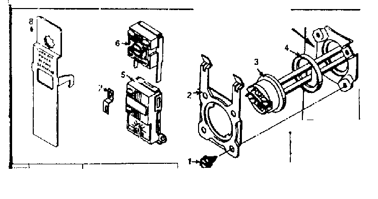 Functional Replacement Parts Diagram and Parts List for 15331130  Kenmore Water Heater