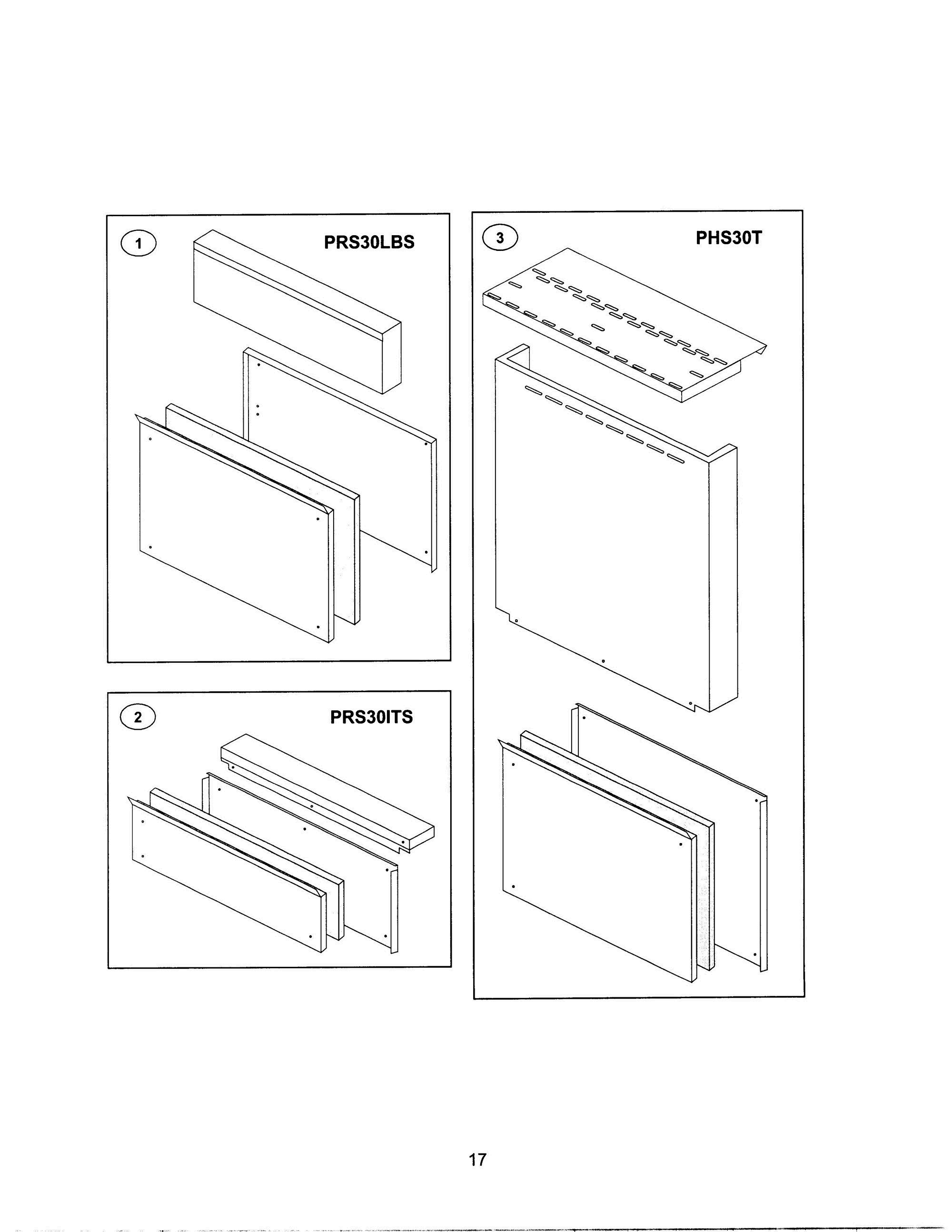 16 - ACCESSORIES Diagram and Parts List for PRG304US  Bosch Range