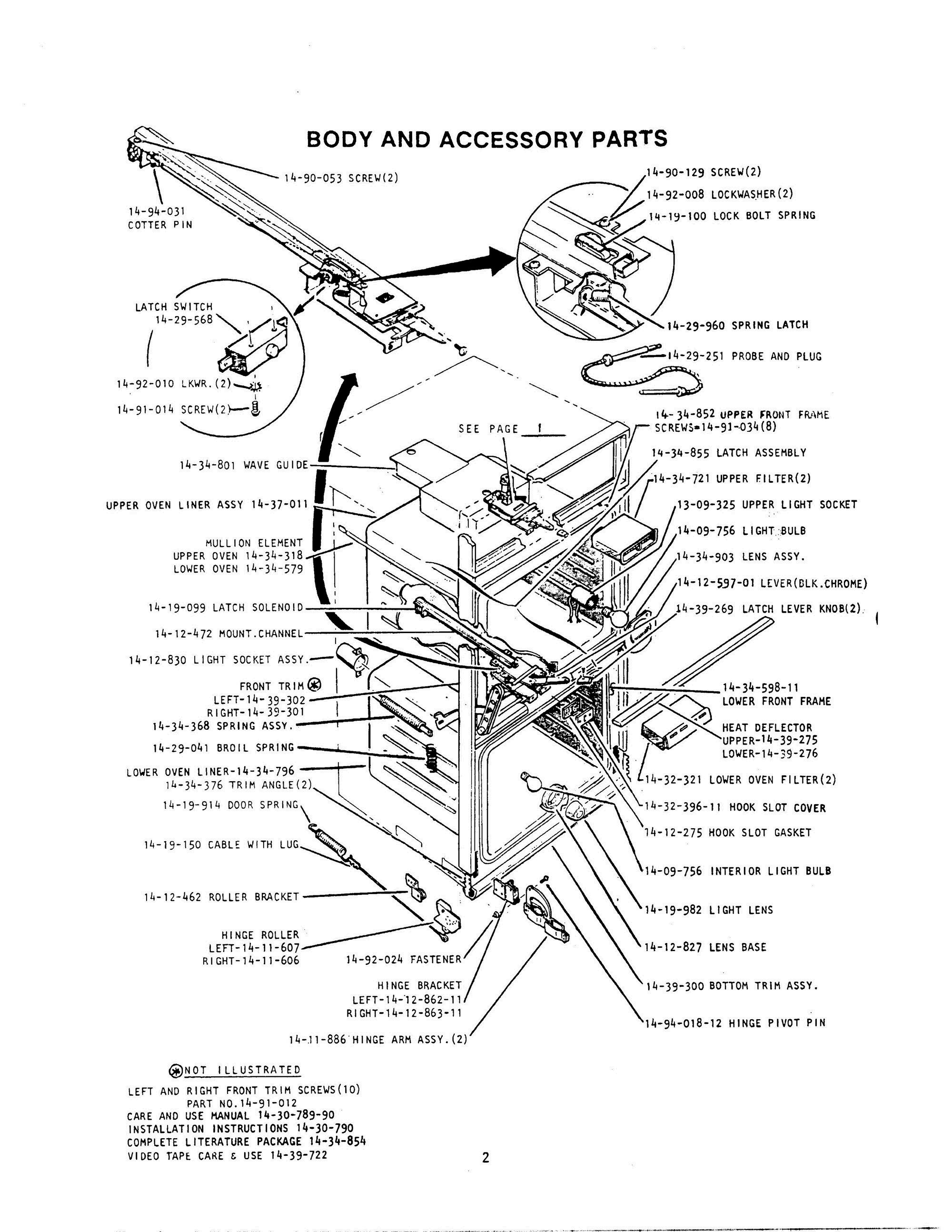 03 - BODY & ACCESSORY PARTS Diagram and Parts List for CMT-231  Bosch Range
