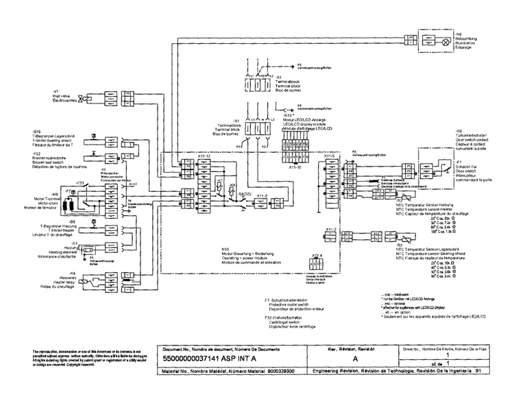 Wiring Diagram Diagram and Parts List for WTMC8330US 06 Bosch Dryer
