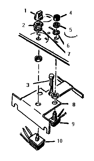 Section 2 Diagram and Parts List for GG3002  Thermador Cooktop