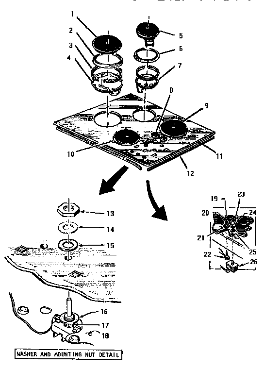 Eiicv30 Diagram and Parts List for EIICV30  Thermador Cooktop