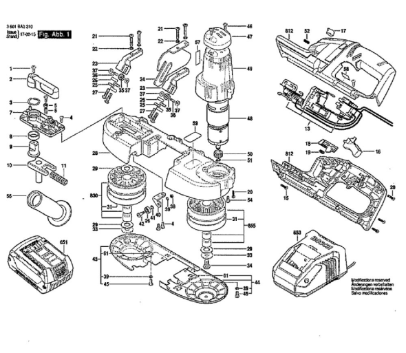 Bosch Bsh180-01 Diagram and Parts List for BSH180-01  Bosch Band Saw