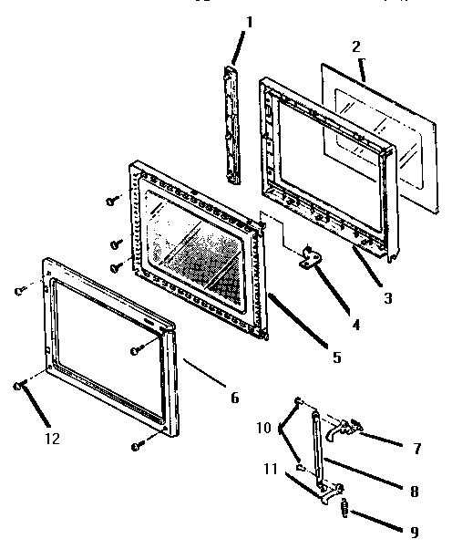 Section 1 Diagram and Parts List for MB245  Thermador Microwave
